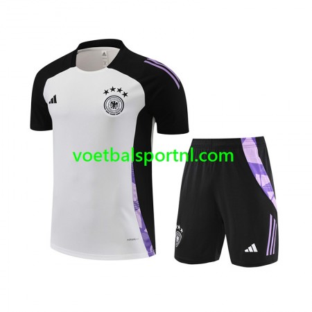 Duitsland Kind Wit Trainingsshirt 2024